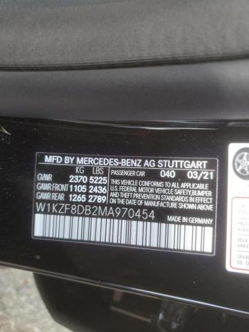 Photo 10 from auction – 2021 MERCEDES-BENZ E 350 with VIN W1KZF8DB2MA970454
