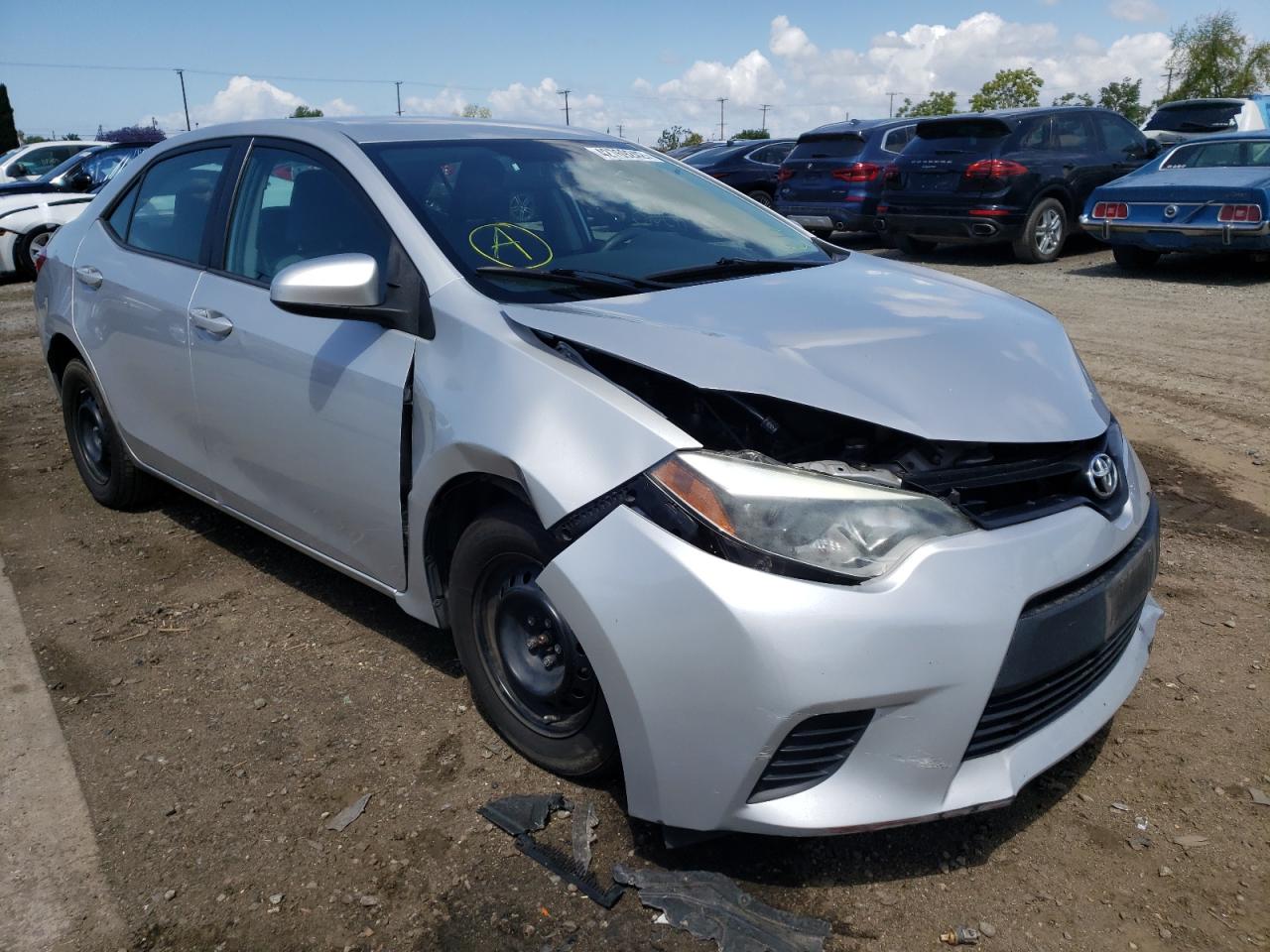 TOYOTA COROLLA L 2016 with VIN 5YFBURHE6GP419097 - Photo from auction
