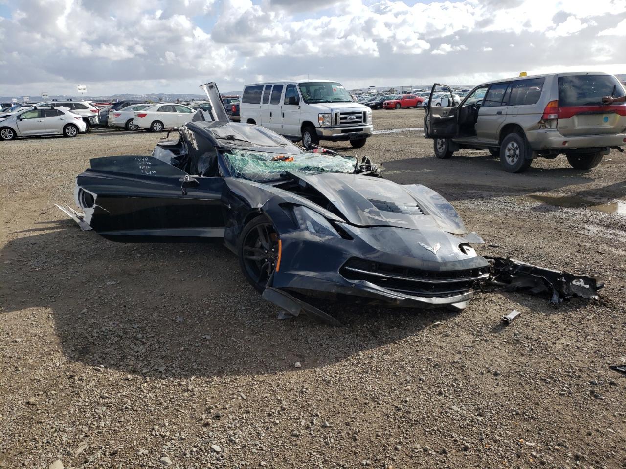 CHEVROLET CORVETTE S 2016 with VIN 1G1YK2D71G5121688 - Photo from auction
