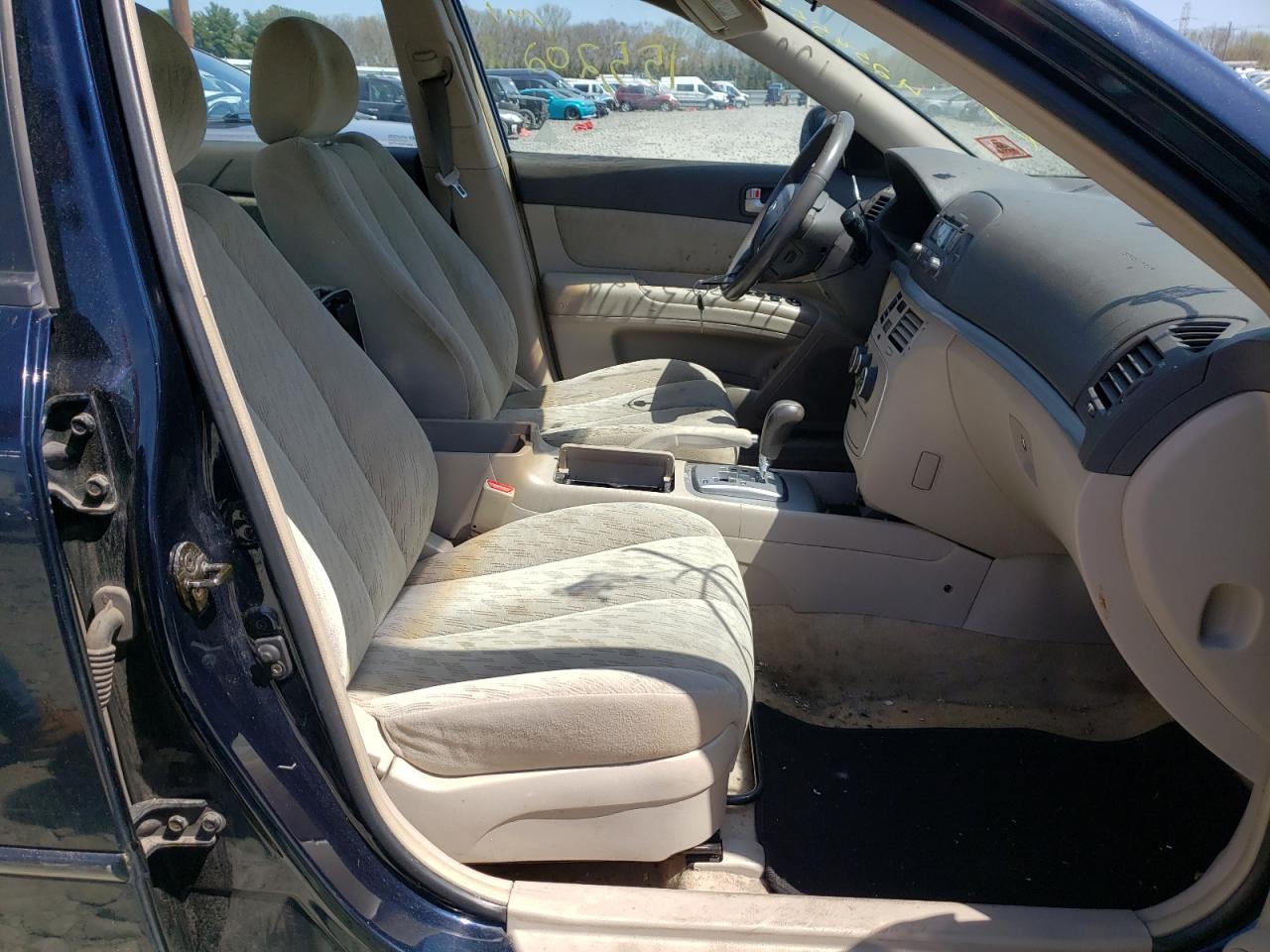 Photo 5 from auction – 2007 HYUNDAI SONATA GLS with VIN 5NPET46CX7H214366