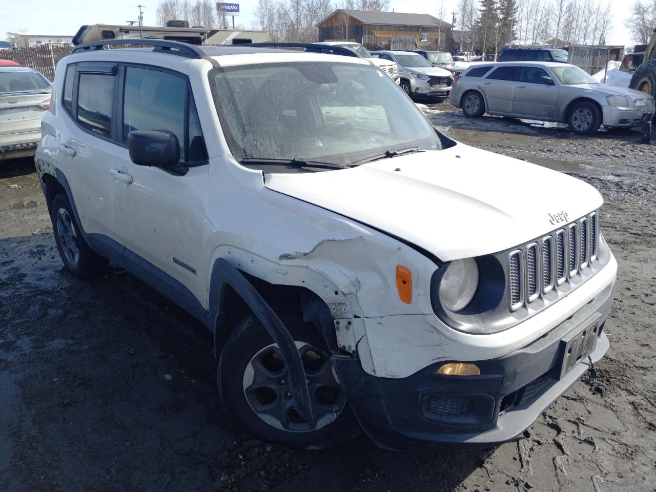 JEEP RENEGADE S 2017 with VIN ZACCJBAB9HPF30656 - Photo from auction