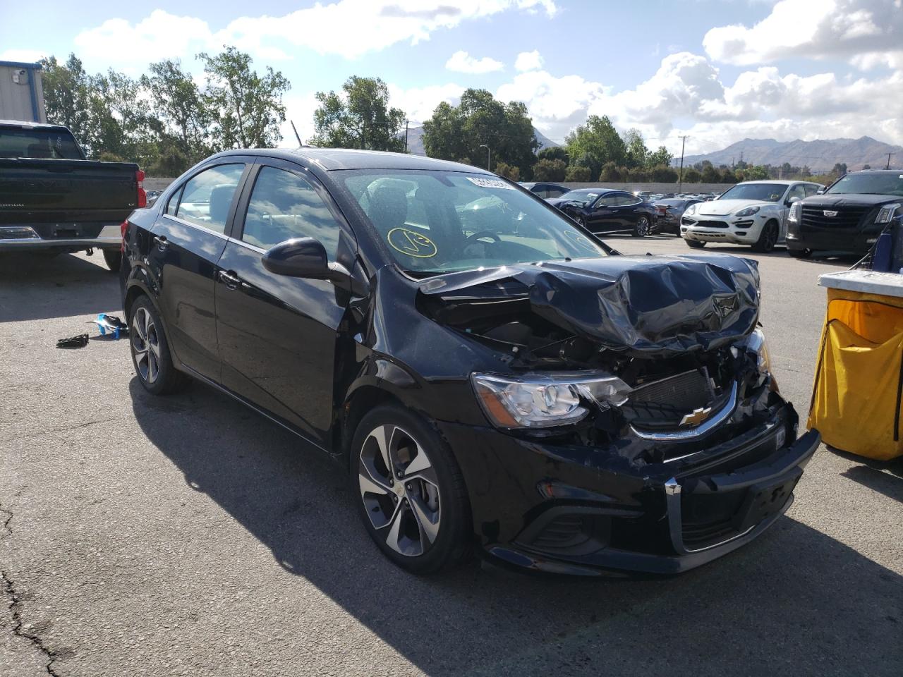 CHEVROLET SONIC PREM 2020 with VIN 1G1JF5SB1L4115288 - Photo from auction