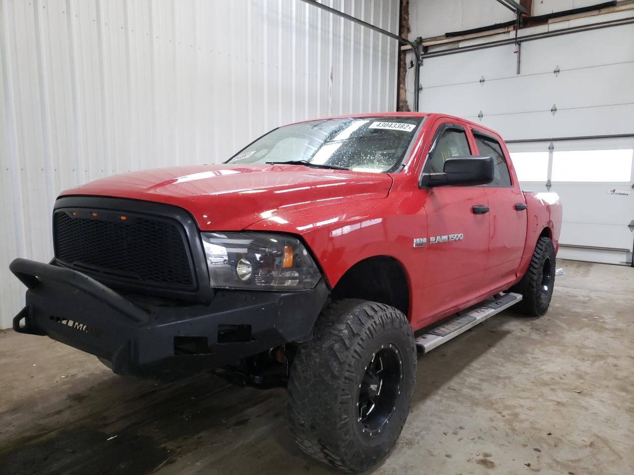 Photo 2 from auction – 2012 DODGE RAM 1500 S with VIN 1C6RD7KT1CS134186