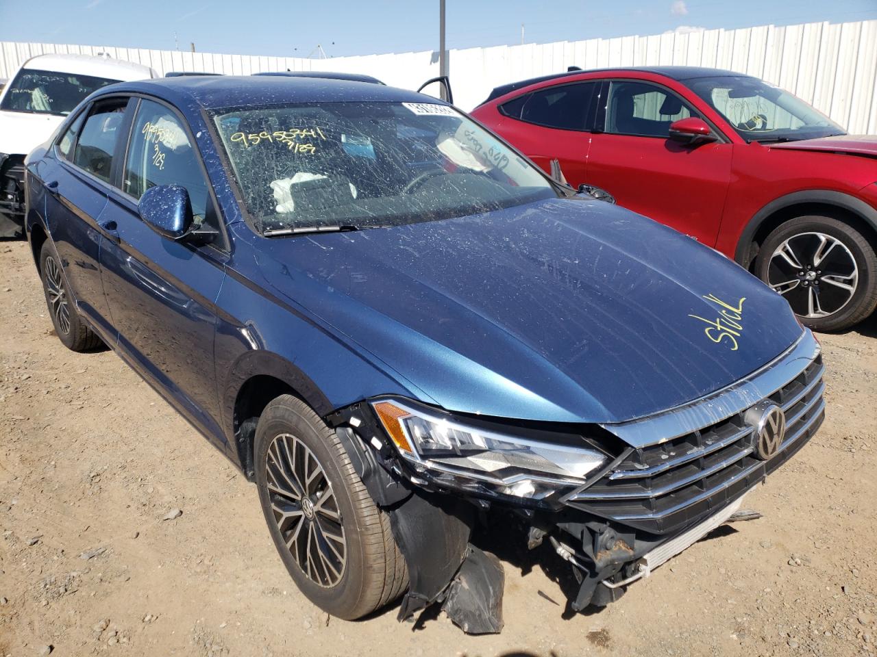 Photo 1 from auction – 2021 VOLKSWAGEN JETTA S with VIN 3VWC57BU4MM033591