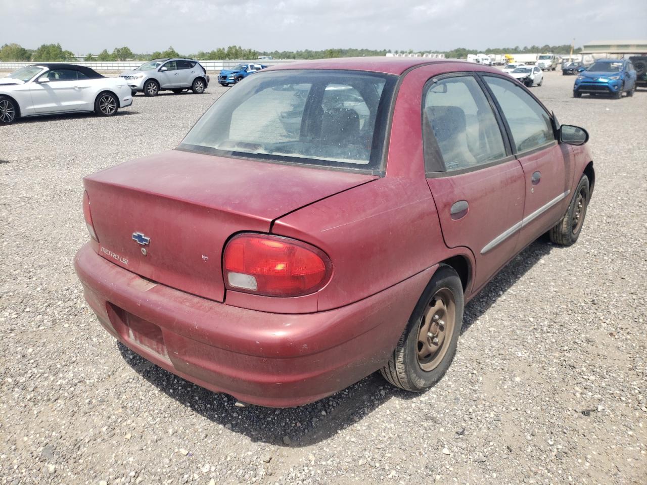 Photo 4 from auction – 2001 CHEVROLET METRO LSI with VIN 2C1MR522416707756