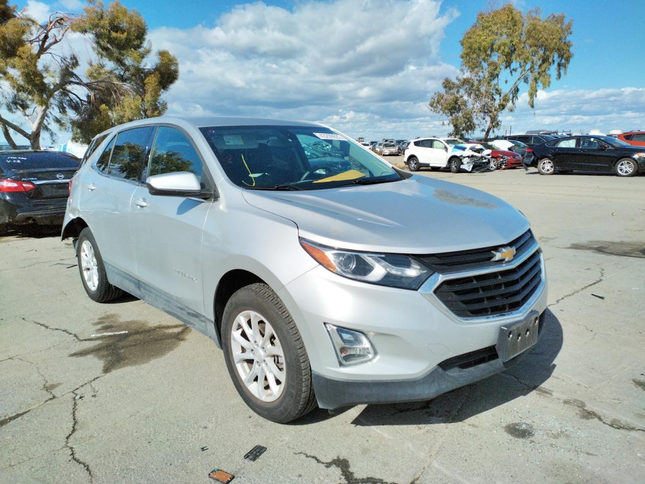 Photo 1 from auction – 2018 CHEVROLET EQUINOX LT with VIN 3GNAXSEV5JS574501