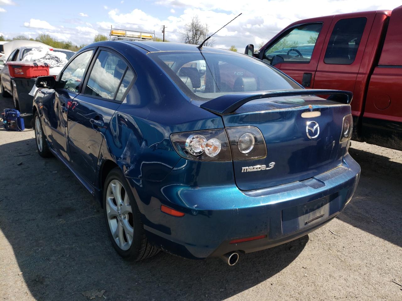 Photo 3 from auction – 2008 MAZDA 3 S with VIN JM1BK323381860184