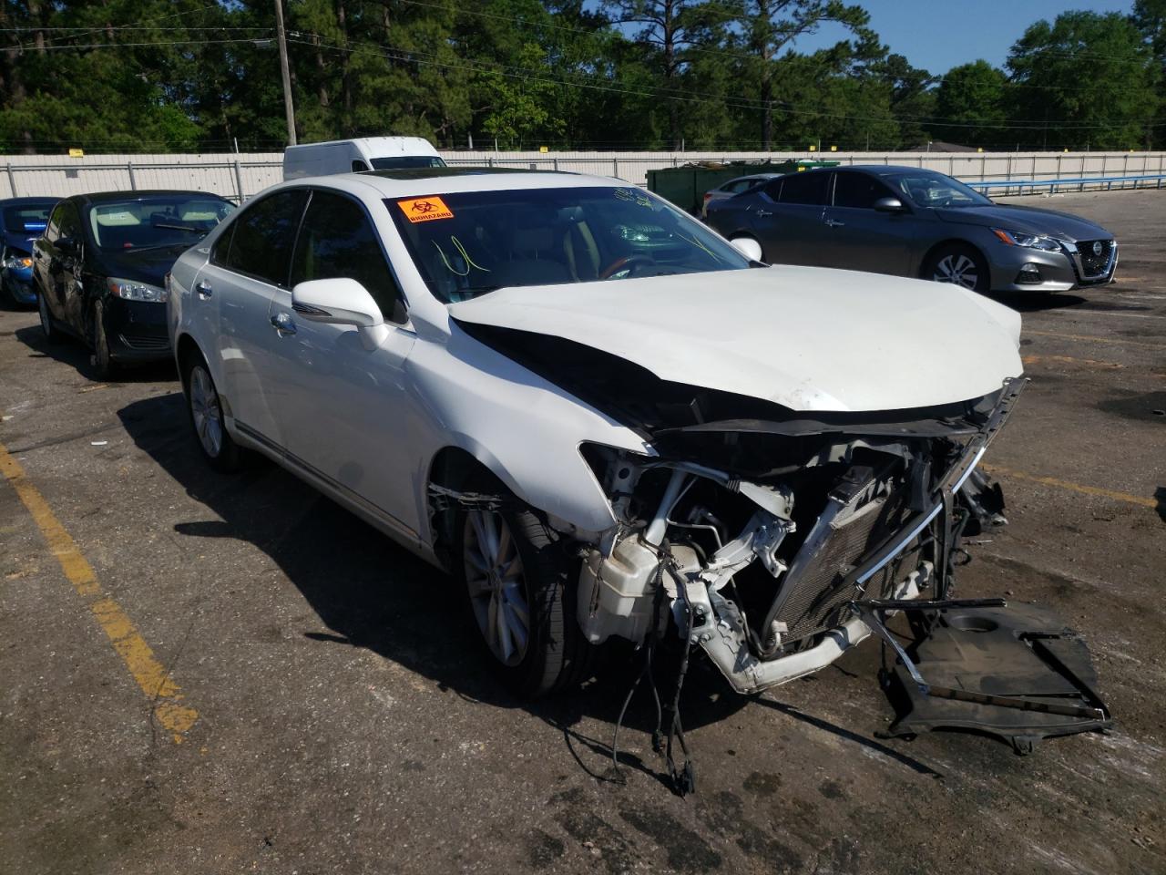 LEXUS ES 350 2012 with VIN JTHBK1EG3C2504354 - Photo from auction