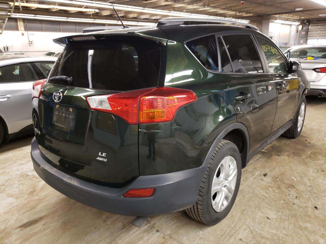 Photo 4 from auction – 2013 TOYOTA RAV4 LE with VIN 2T3BFREV6DW112366