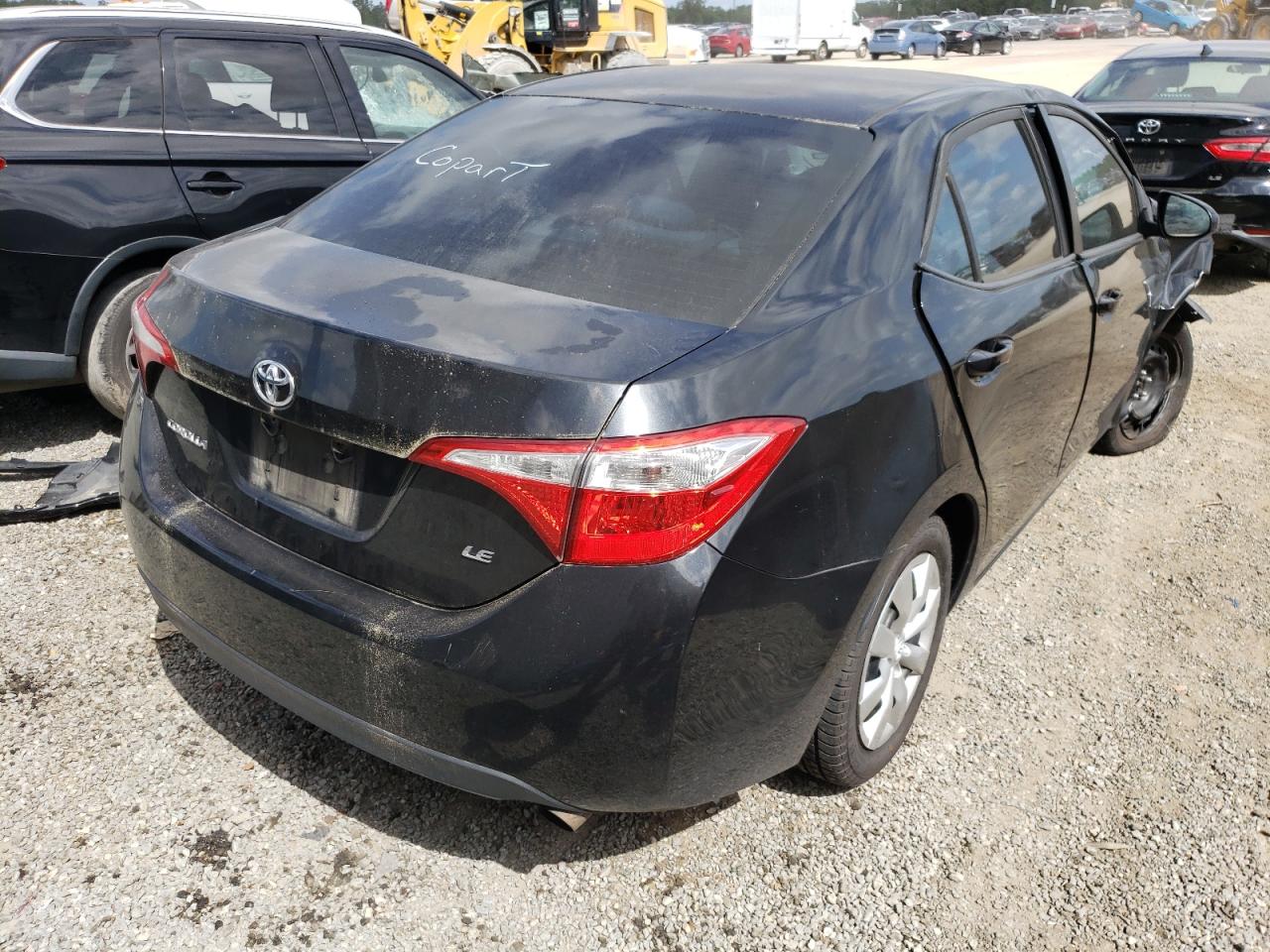 Photo 4 from auction – 2014 TOYOTA COROLLA L with VIN 5YFBURHE8EP111989