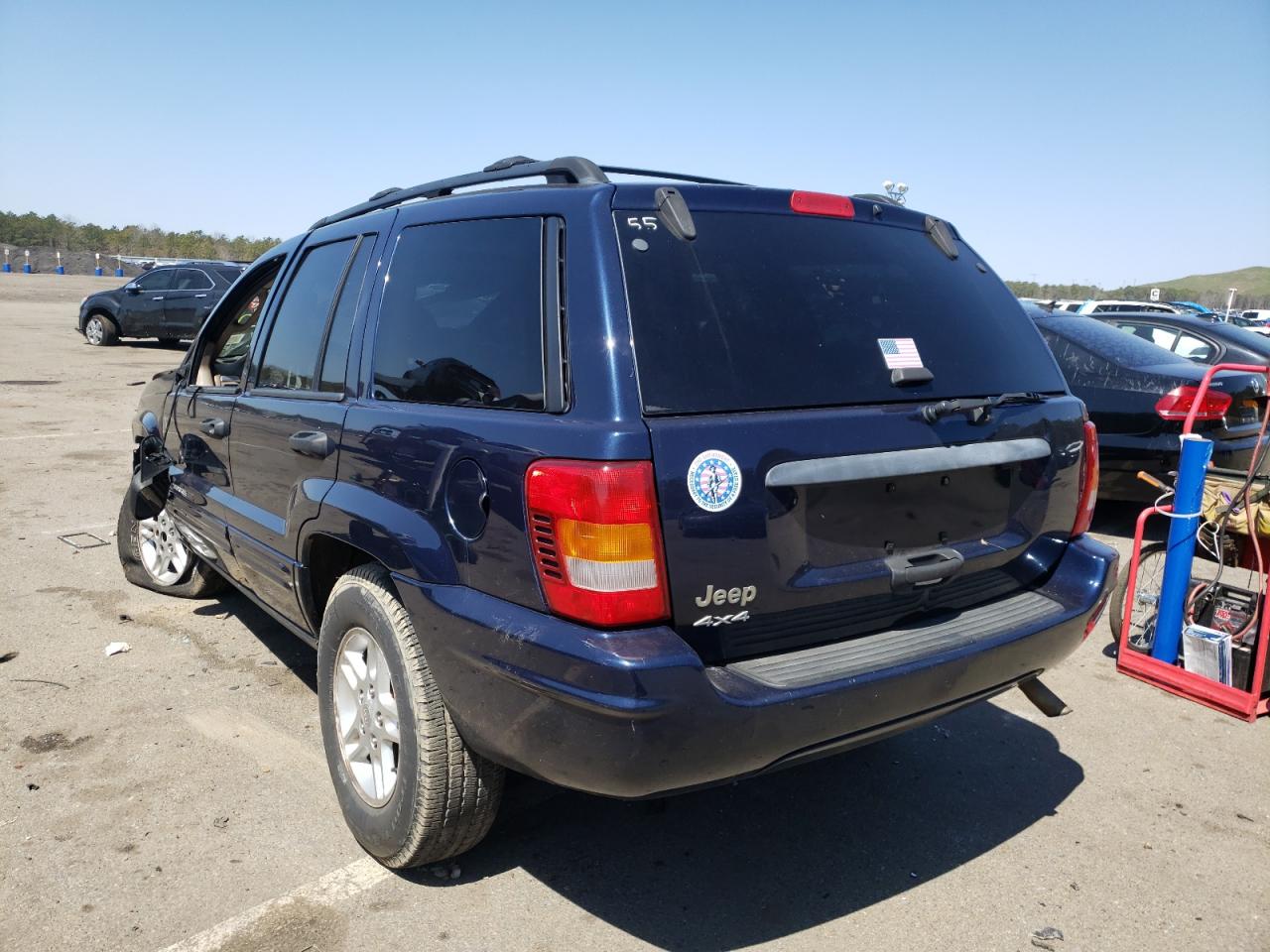 Photo 3 from auction – 2004 JEEP GRAND CHER with VIN 1J4GW48S54C204608
