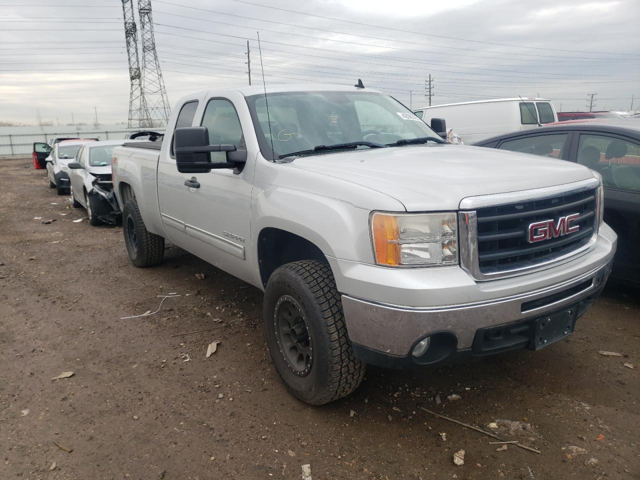 GMC SIERRA K15 2010 with VIN 1GTSKVE39AZ185469 - Photo from auction