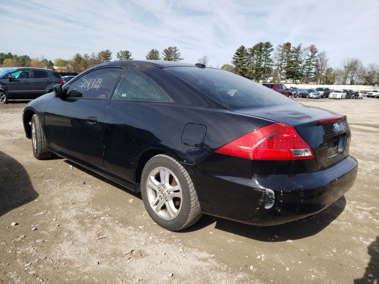 Photo 3 from auction – 2007 HONDA ACCORD EX with VIN 1HGCM72687A011653