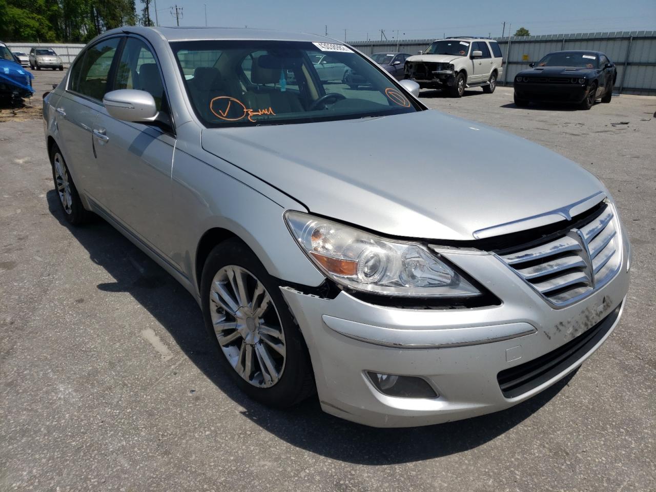HYUNDAI GENESIS 4. 2010 with VIN KMHGC4DF2AU098546 - Photo from auction