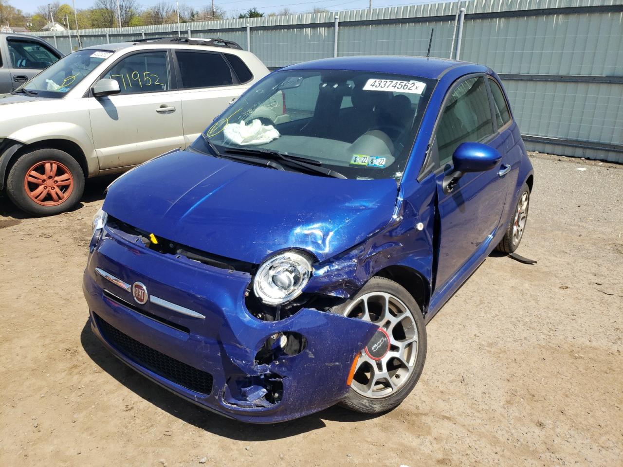 Photo 9 from auction – 2012 FIAT 500 SPORT with VIN 3C3CFFBR4CT127078