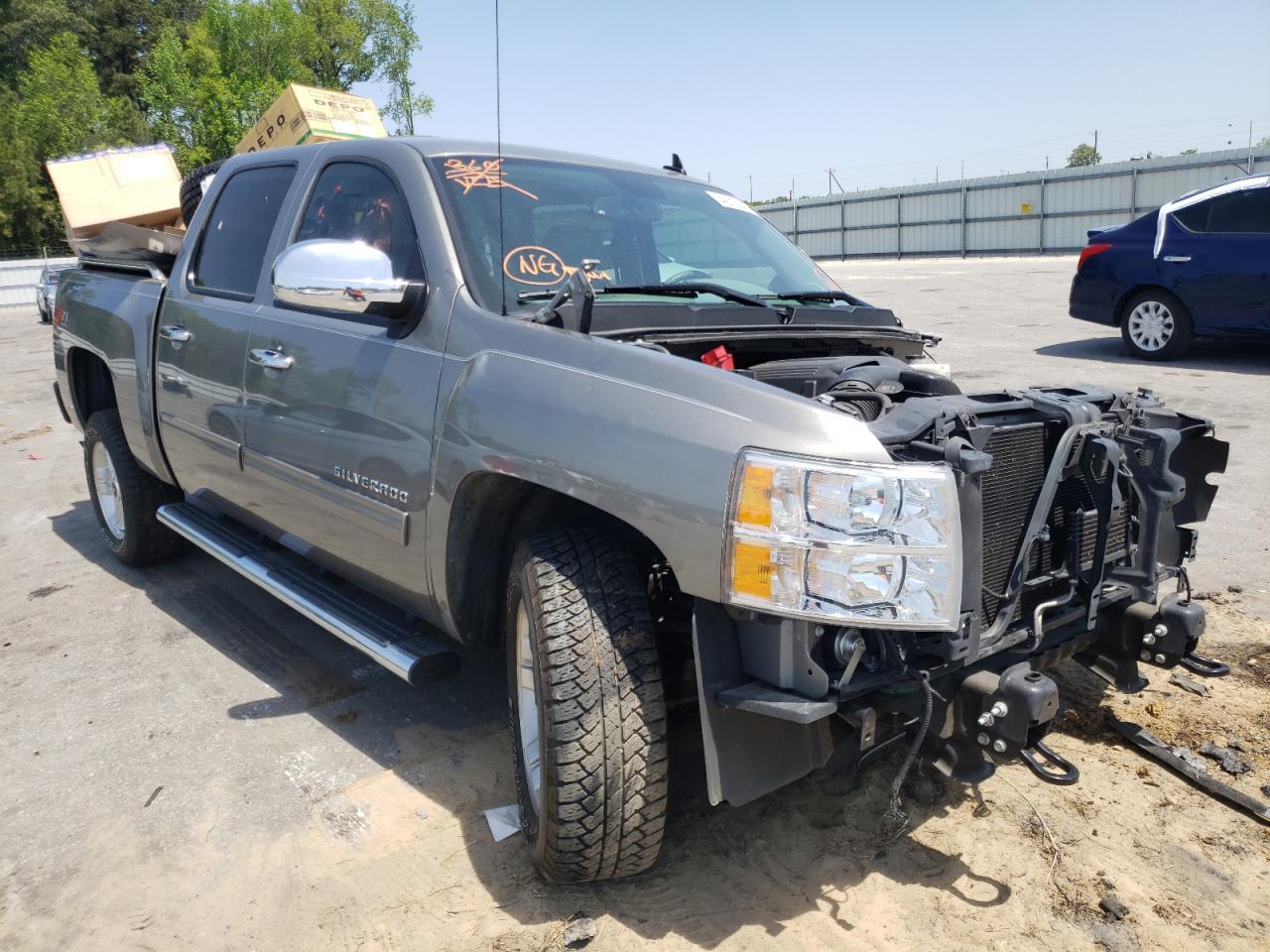 CHEVROLET SILVERADO 2012 with VIN 1GCPKSE73CF183714 - Photo from auction
