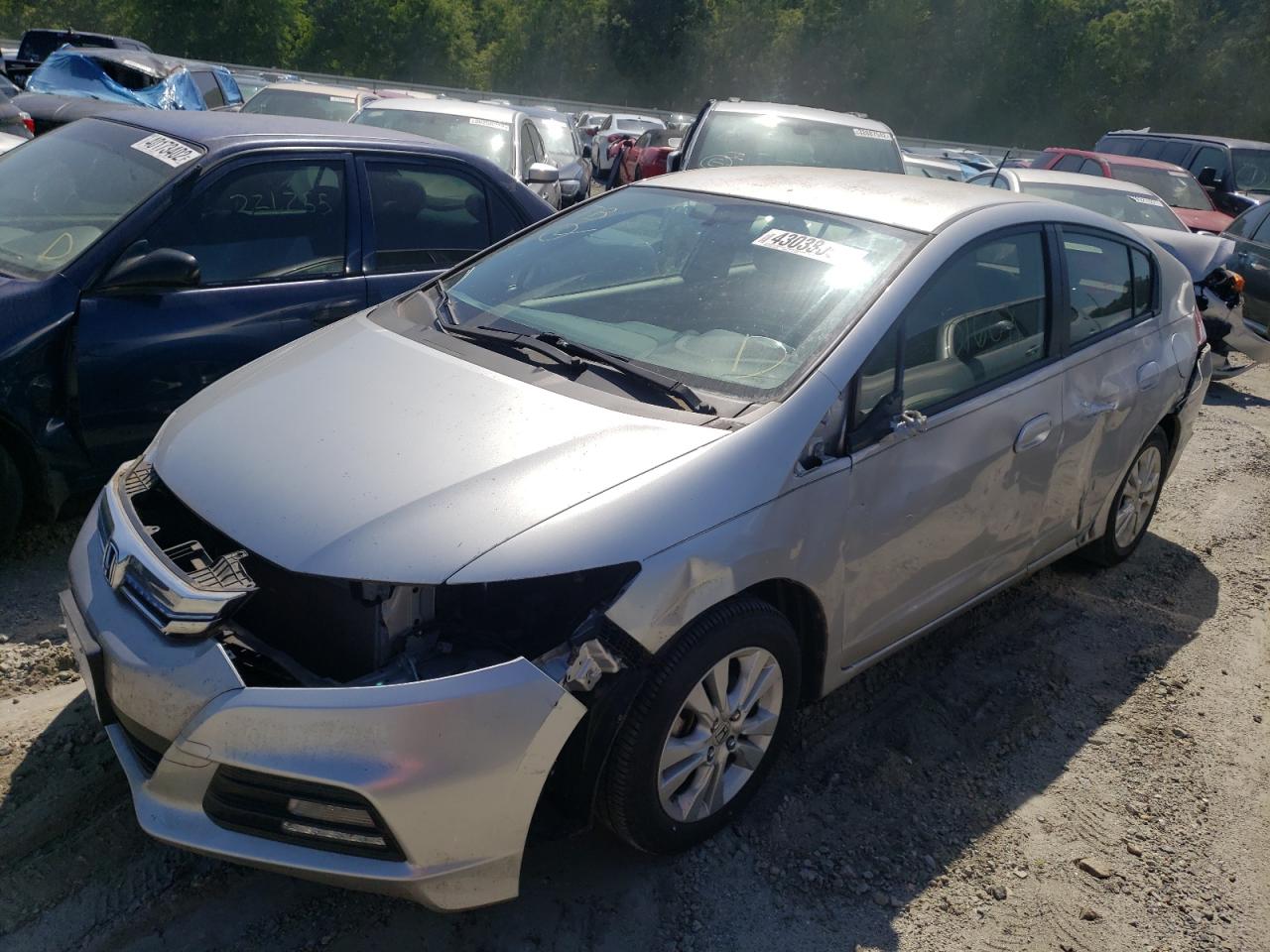 Photo 2 from auction – 2013 HONDA INSIGHT EX with VIN JHMZE2H73DS005692