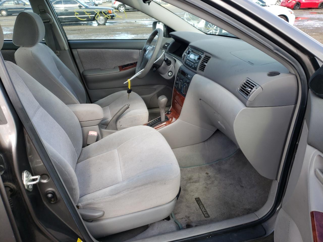 Photo 5 from auction – 2005 TOYOTA COROLLA with VIN 1NXBR30E65Z371784