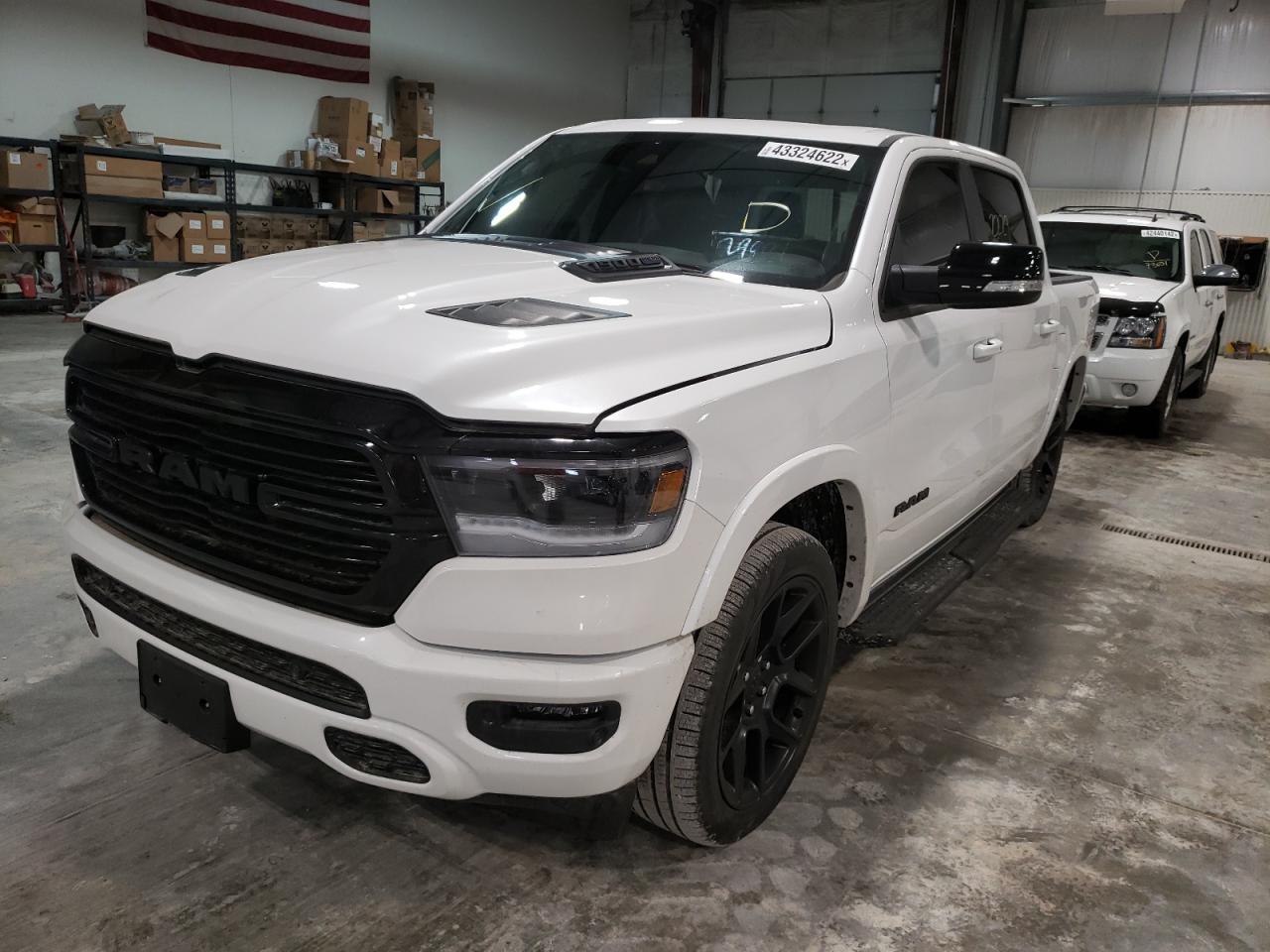 Photo 2 from auction – 2022 RAM 1500 LARAM with VIN 1C6SRFJT3NN112996