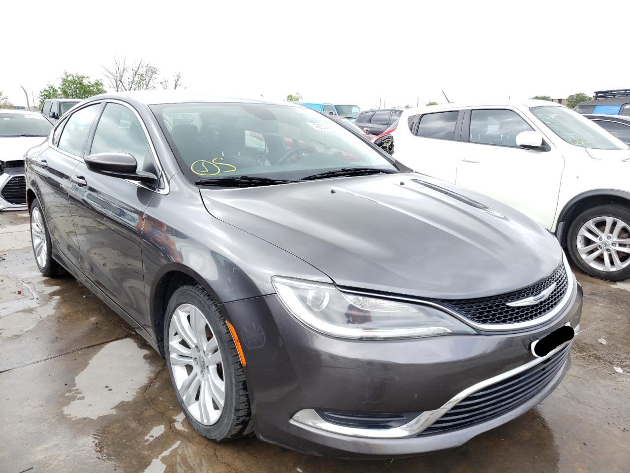 Фото 1 с аукциона – 2015 CHRYSLER 200 LIMITE с VIN 1C3CCCABXFN638908
