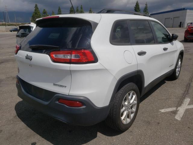 Photo 4 from auction – 2016 JEEP CHEROKEE S with VIN 1C4PJLAB8GW243107