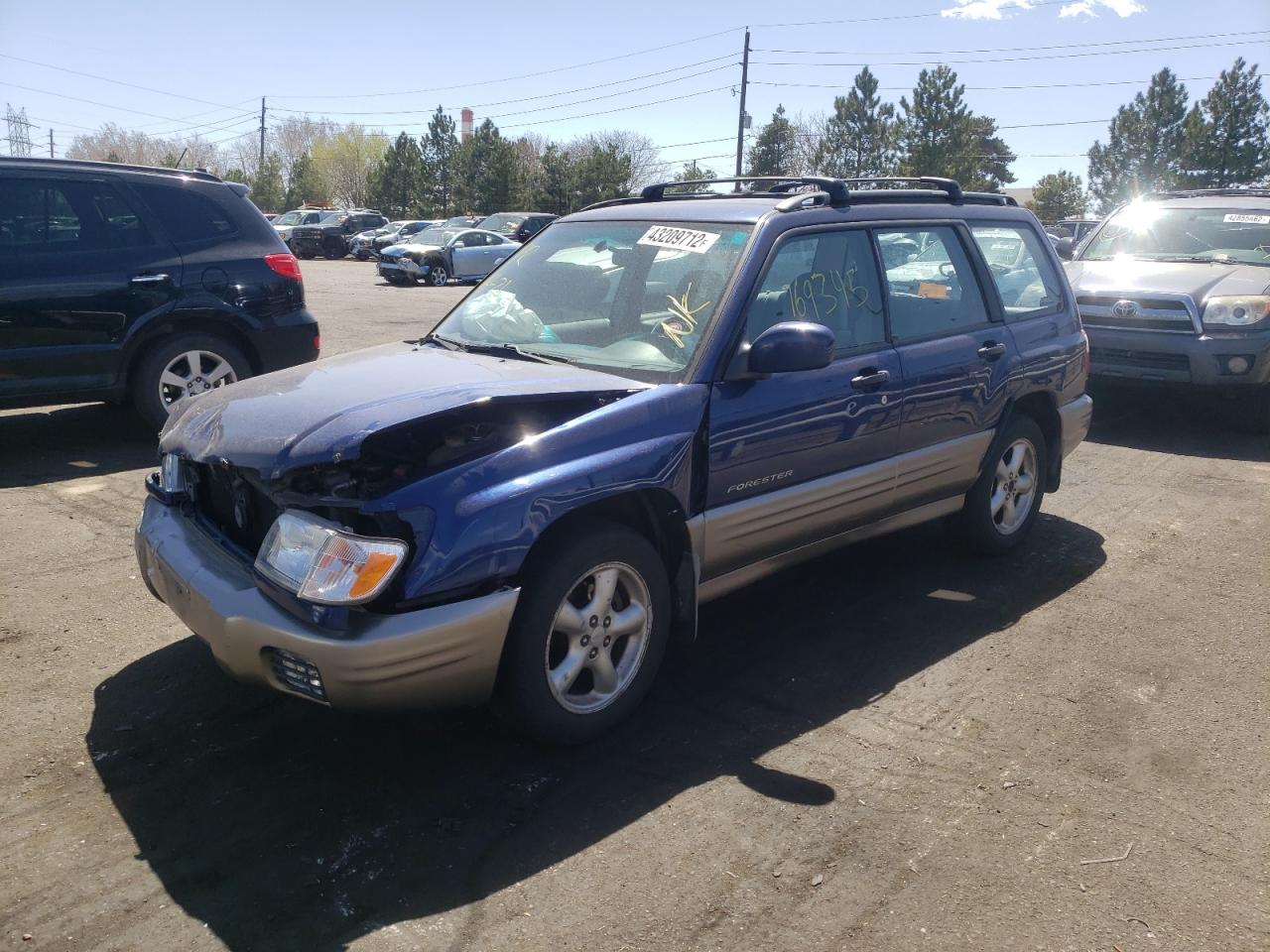 Photo 2 from auction – 2002 SUBARU FORESTER S with VIN JF1SF65582H741912
