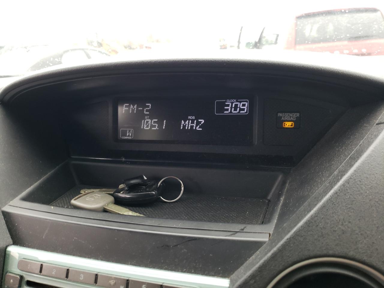 Photo 9 from auction – 2010 HONDA PILOT LX with VIN 5FNYF4H29AB011869