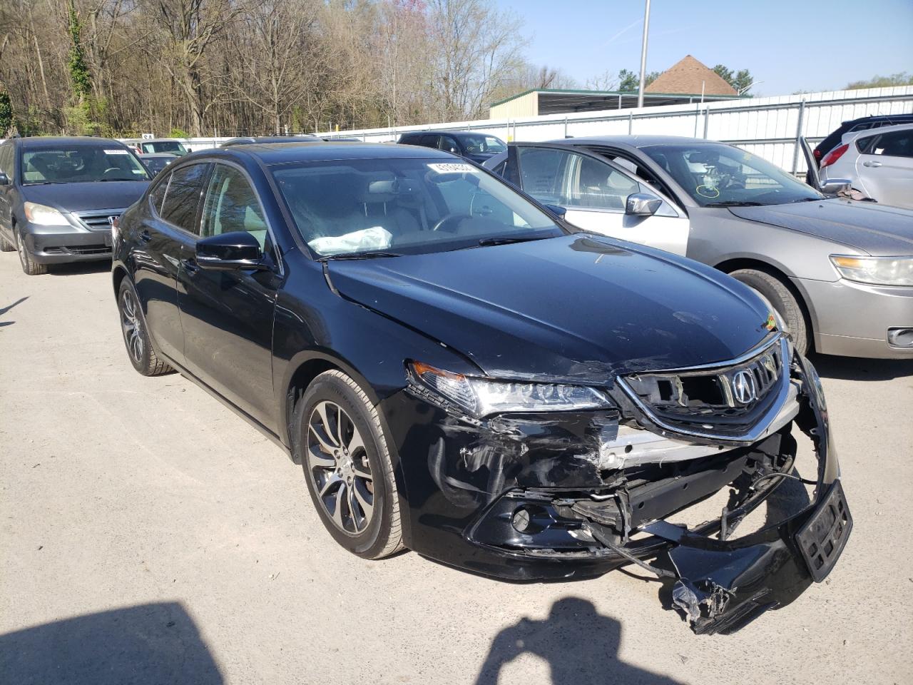 ACURA TLX 2015 with VIN 19UUB1F3XFA029383 - Photo from auction
