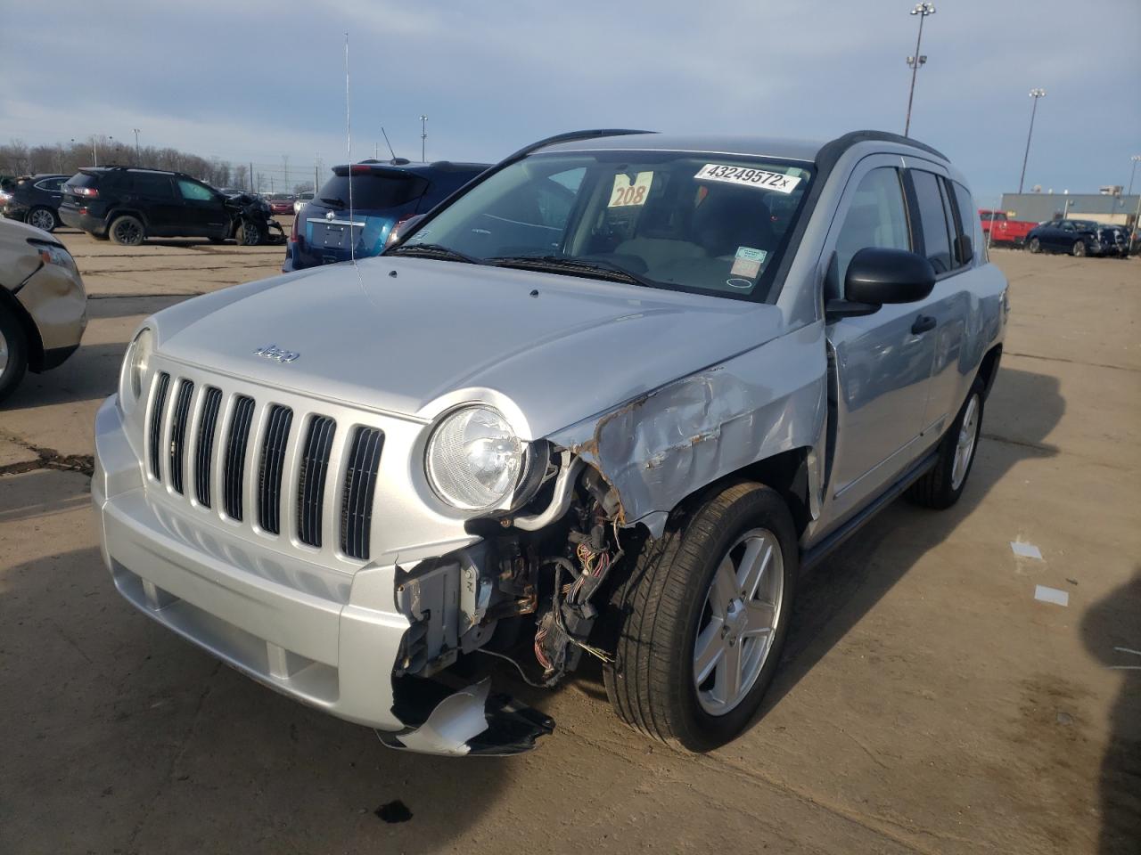 Photo 2 from auction – 2009 JEEP COMPASS SP with VIN 1J4FT47BX9D128570