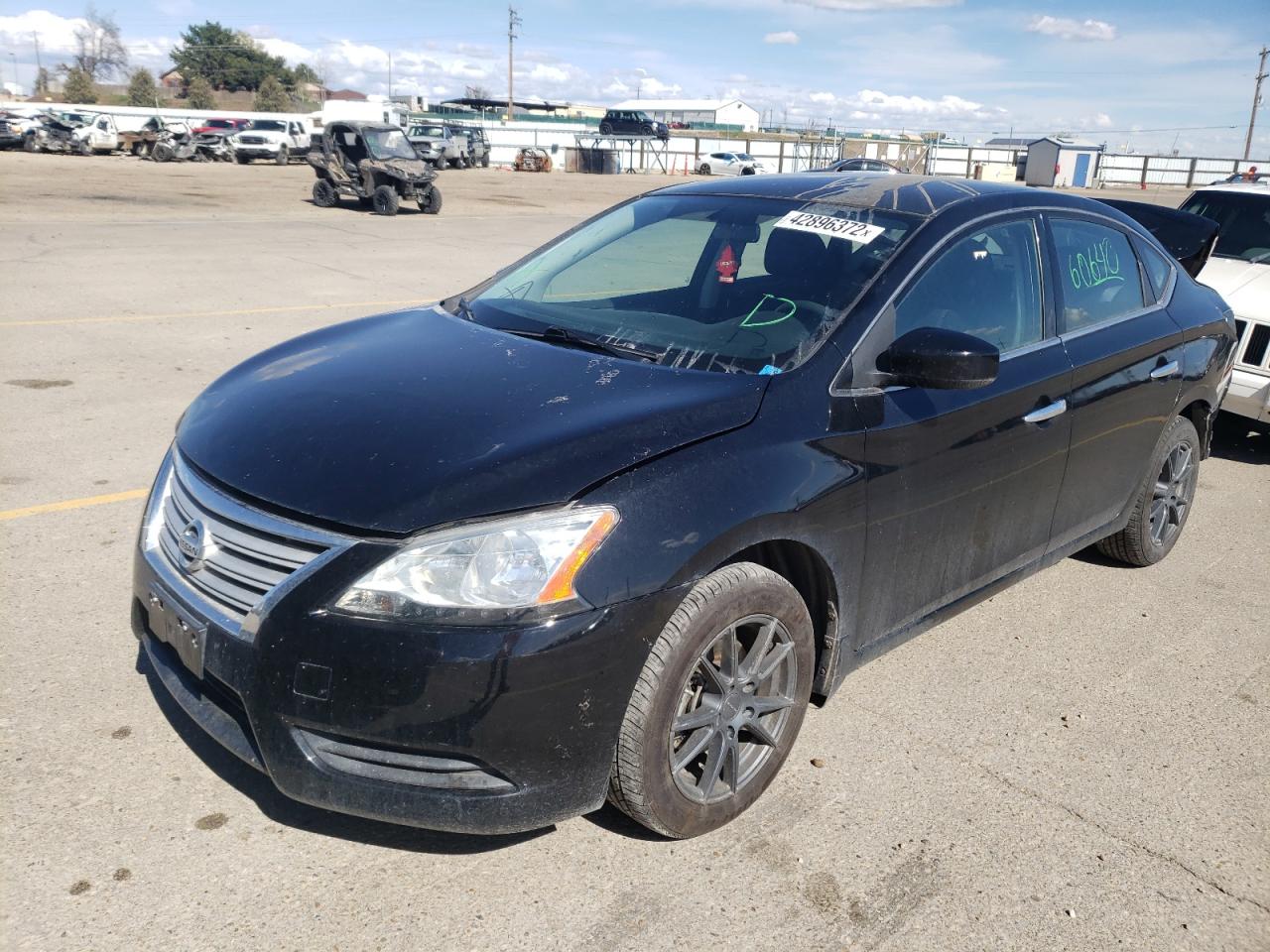 Photo 2 from auction – 2015 NISSAN SENTRA S with VIN 3N1AB7AP1FY305317