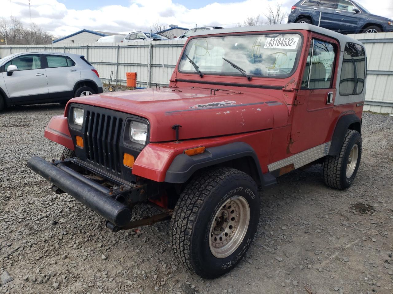 Photo 2 from auction – 1988 JEEP WRANGLER L with VIN 2BCCV8148JB526358