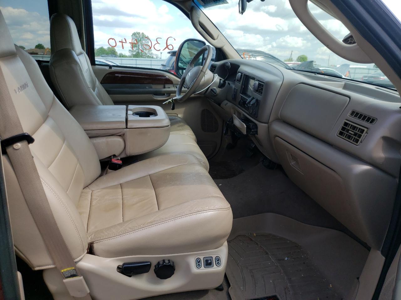 Photo 5 from auction – 2004 FORD F250 SUPER with VIN 1FTNW21P94EB78820