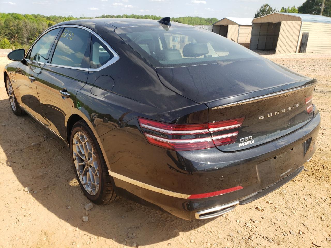 Photo 3 from auction – 2021 GENESIS G80 BASE with VIN KMTGB4SC5MU041604