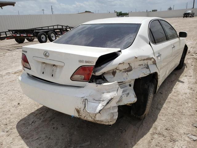 Photo 4 from auction – 2004 LEXUS ES 330 with VIN JTHBA30GX40016294