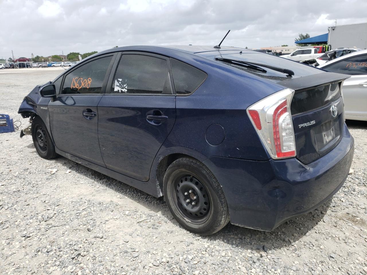 Photo 3 from auction – 2013 TOYOTA PRIUS with VIN JTDKN3DU5D1687680