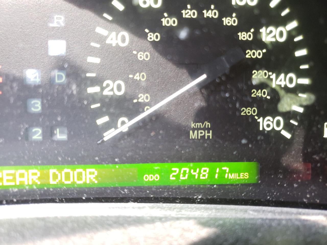 Photo 8 from auction – 2000 LEXUS LS 400 with VIN JT8BH28F6Y0178169