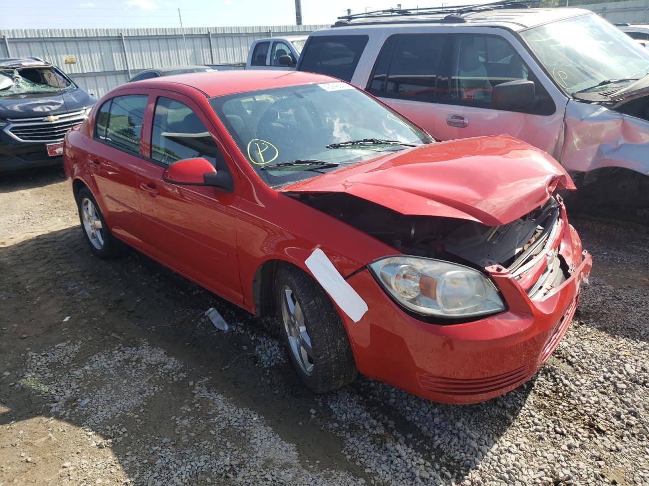 CHEVROLET COBALT 2LT 2010 with VIN 1G1AF5F57A7197995 - Photo from auction