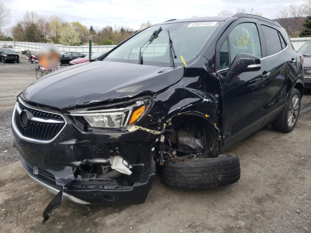 Photo 2 from auction – 2018 BUICK ENCORE PRE with VIN KL4CJESB2JB714539