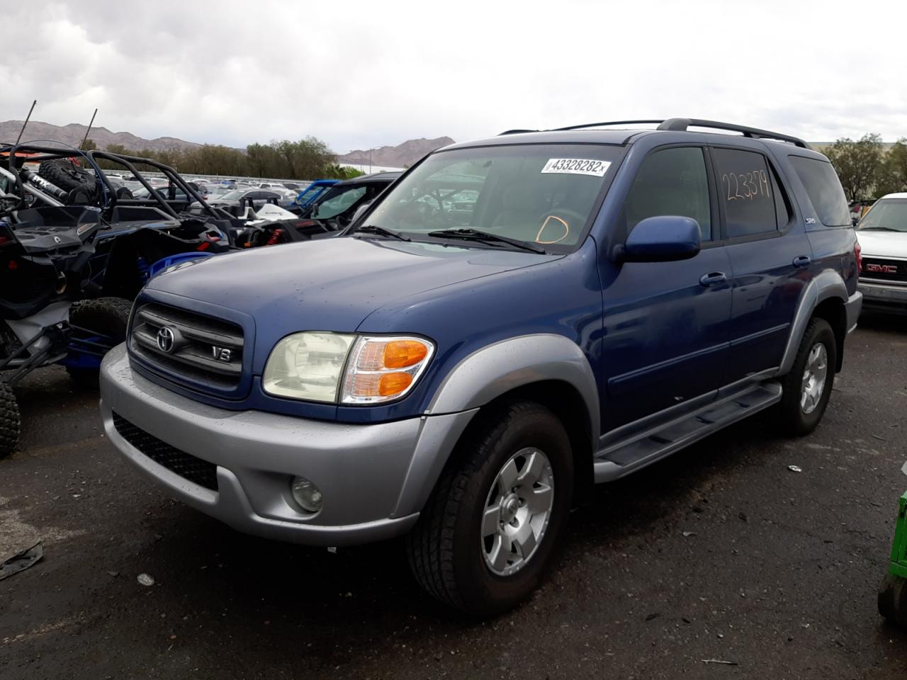 Photo 2 from auction – 2003 TOYOTA SEQUOIA SR with VIN 5TDBT44A33S178996