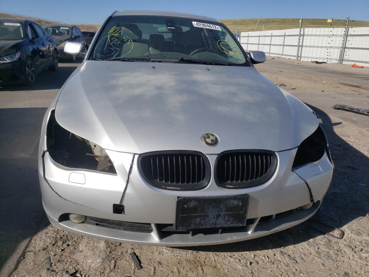 Photo 9 from auction – 2007 BMW 525 I with VIN WBANE53587CW61860
