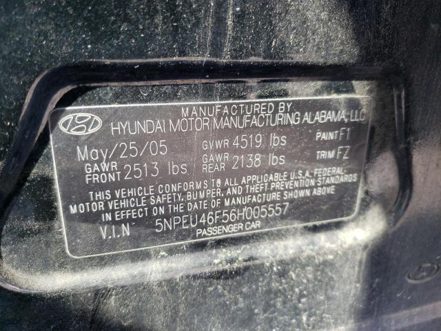 Photo 10 from auction – 2006 HYUNDAI SONATA GLS with VIN 5NPEU46F56H005557