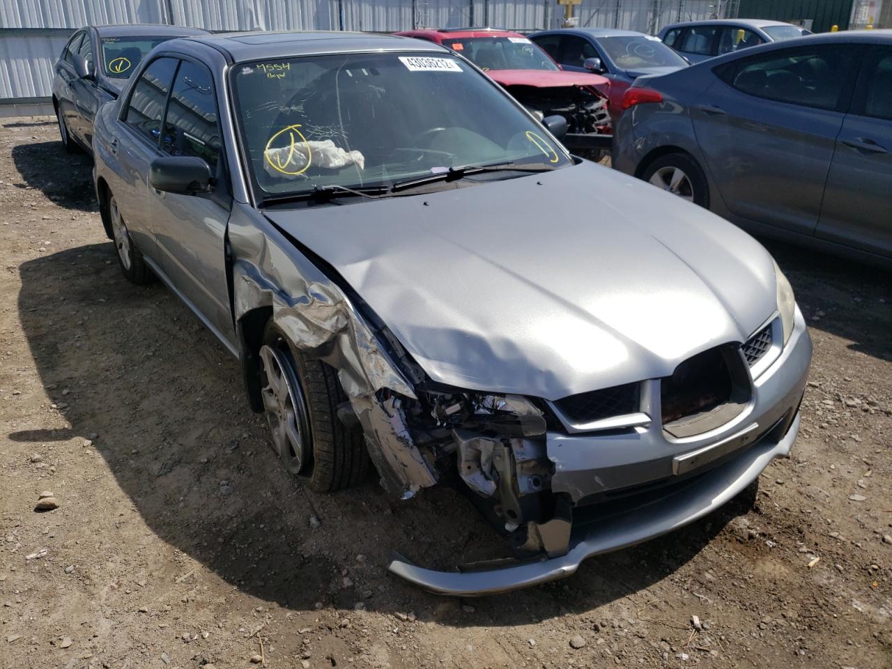 SUBARU IMPREZA 2. 2007 with VIN JF1GD61647H513004 - Photo from auction