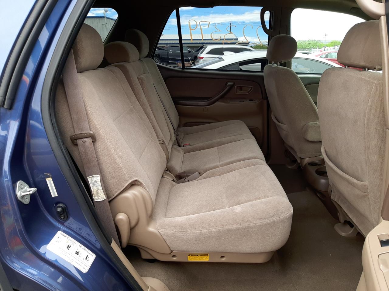 Photo 6 from auction – 2003 TOYOTA SEQUOIA SR with VIN 5TDBT44A33S178996