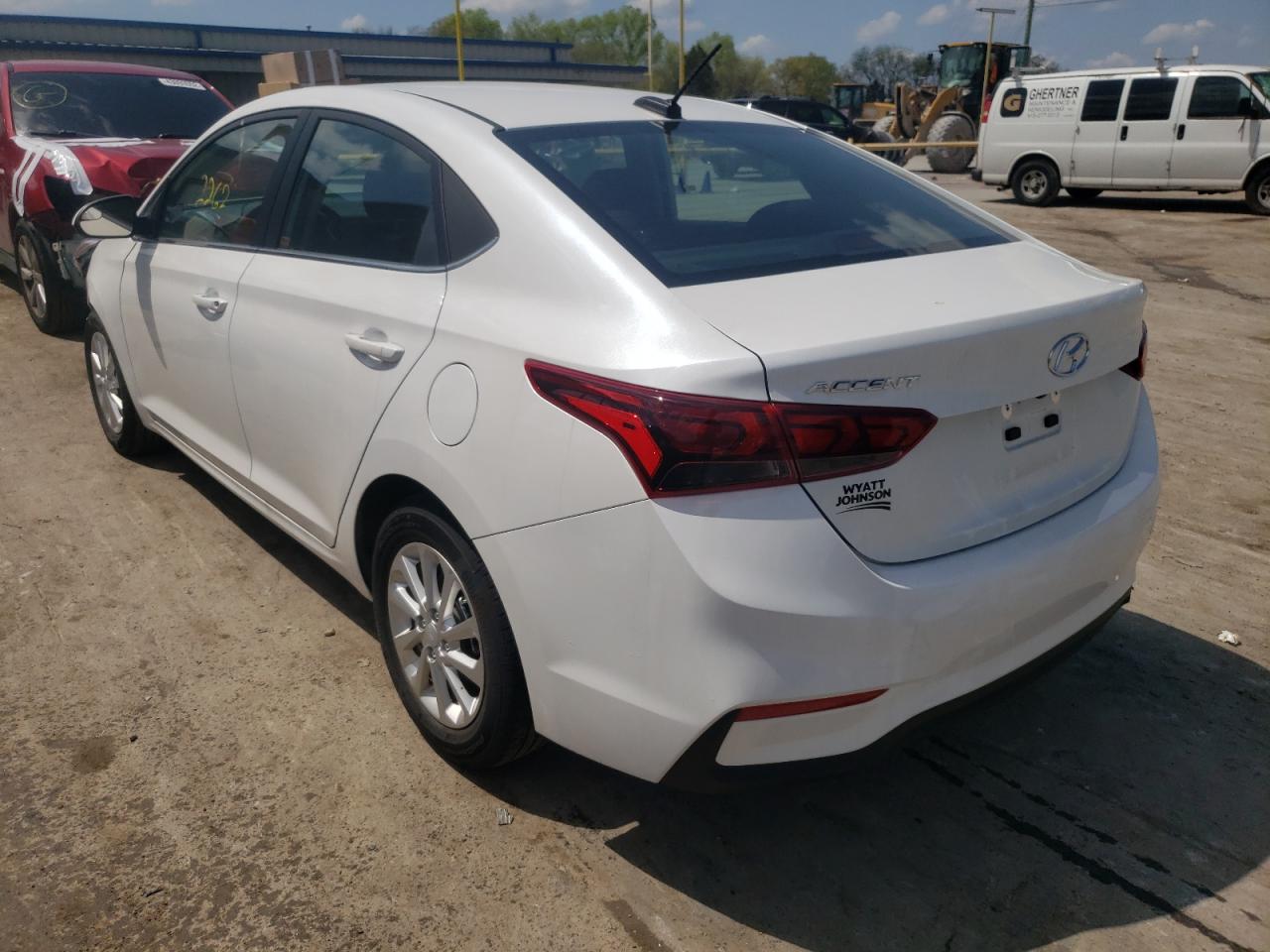 Photo 3 from auction – 2021 HYUNDAI ACCENT SE with VIN 3KPC24A65ME150863