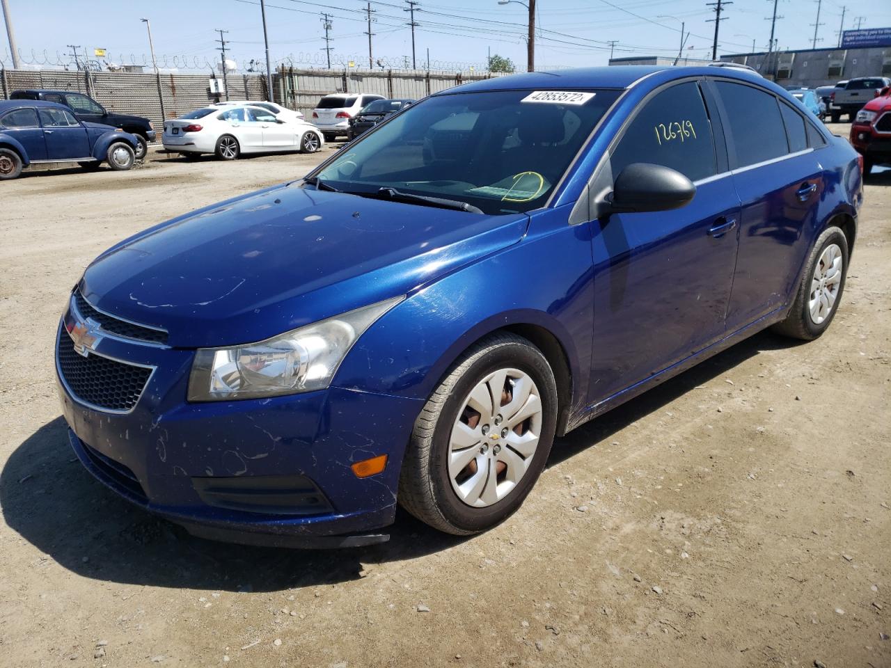 Photo 2 from auction – 2012 CHEVROLET CRUZE LS with VIN 1G1PC5SH4C7243501