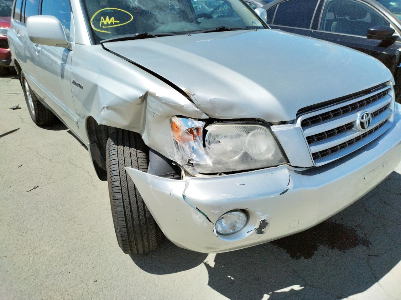 Photo 9 from auction – 2003 TOYOTA HIGHLANDER with VIN JTEGF21A430120111