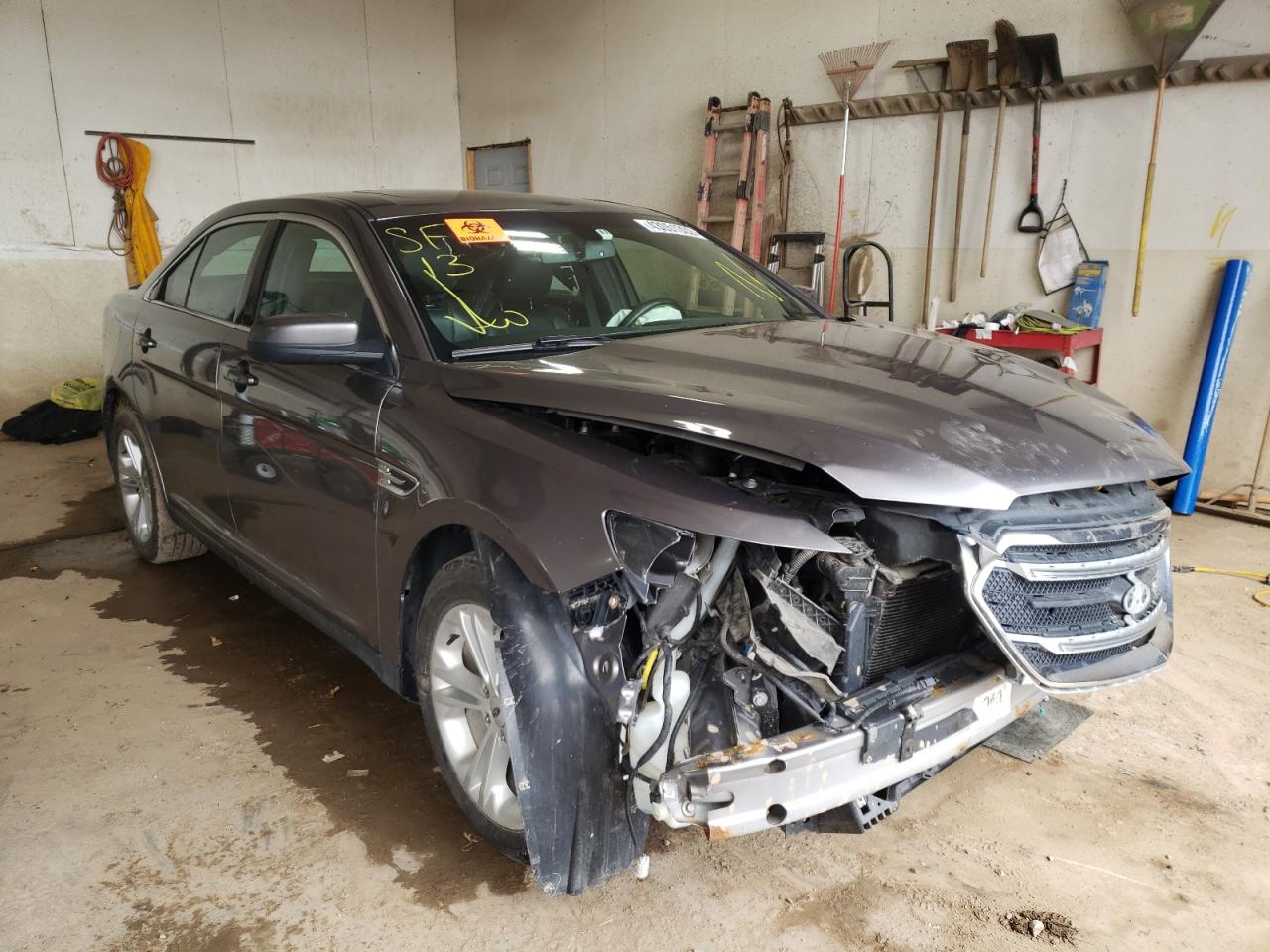 FORD TAURUS SEL 2013 with VIN 1FAHP2E89DG155688 - Photo from auction