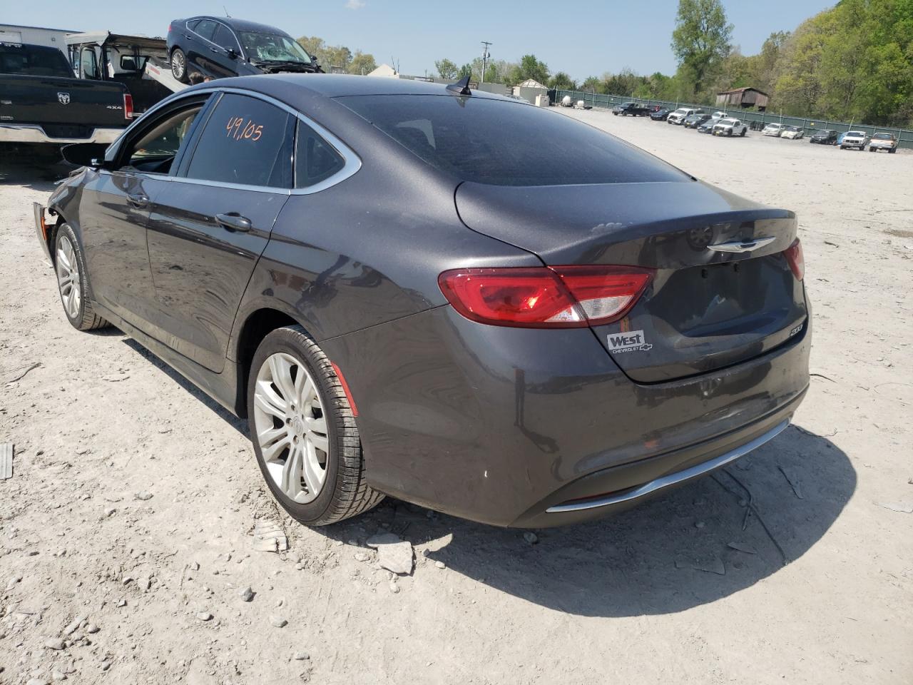Photo 3 from auction – 2015 CHRYSLER 200 LIMITE with VIN 1C3CCCAB6FN756373