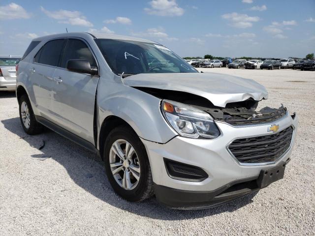 CHEVROLET EQUINOX LS 2017 with VIN 2GNALBEK6H1556547 - Photo from auction