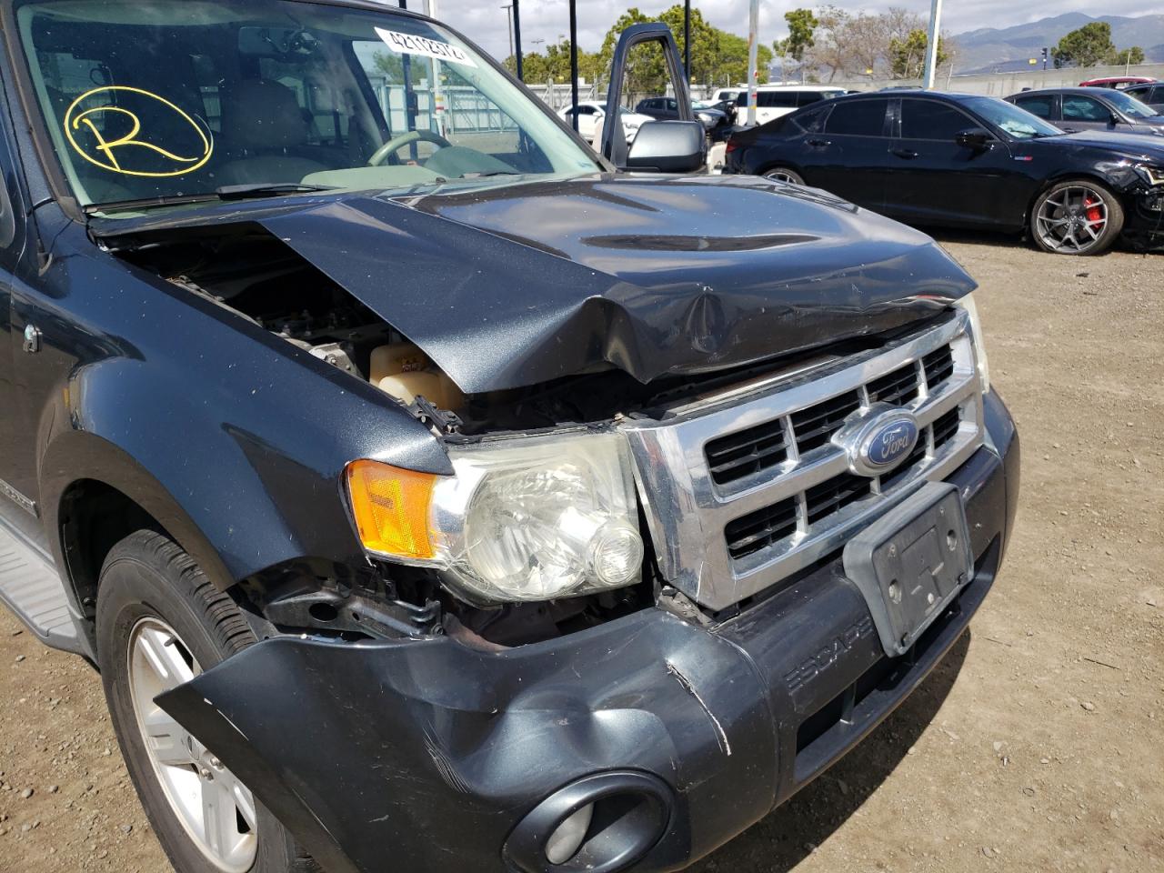 Photo 9 from auction – 2008 FORD ESCAPE HEV with VIN 1FMCU49H28KB03112
